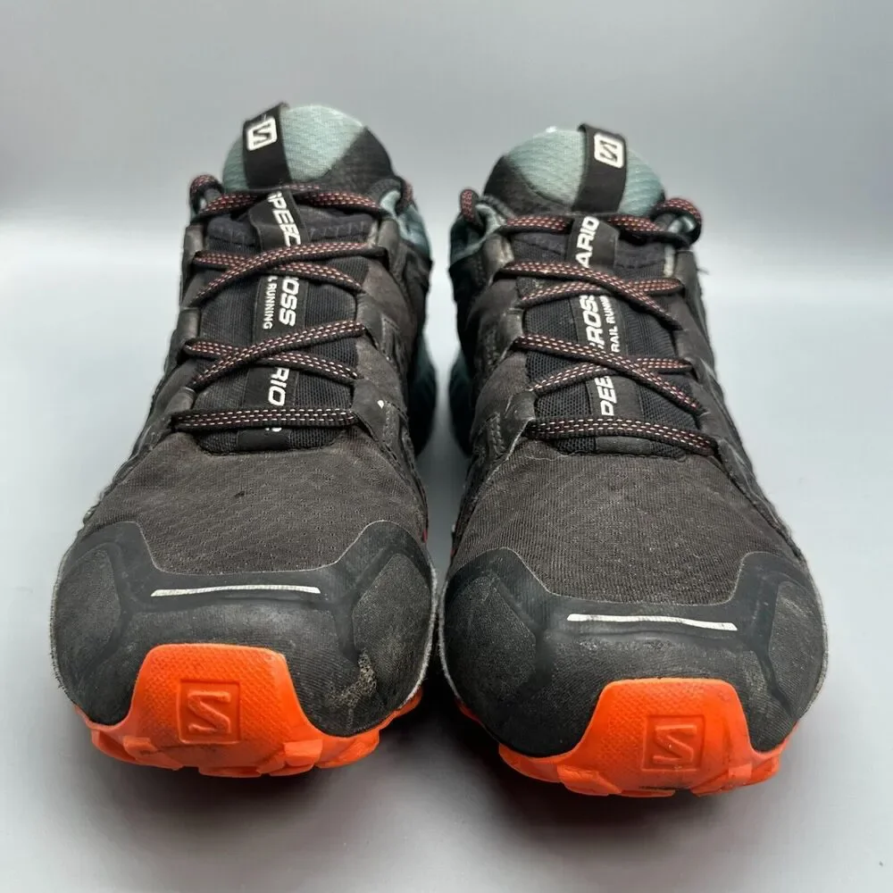 Salomon Speedcross Vario Men's 10.5 Black Athletic Shoes Low Top Sneakers 398415_4